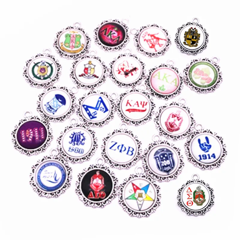 

Custom Greek Letter Phi Beta Sigma&Phi Beta Sigma&Alpha phi Alpha&Kappaa Alpha Psi &Omegaa Psi Phi Fraternity Charms Pendant