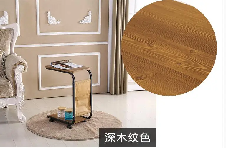 Европейский и американский стиль вход стол из массива дерева полукруглый столик современный минималистский Прихожая вход
