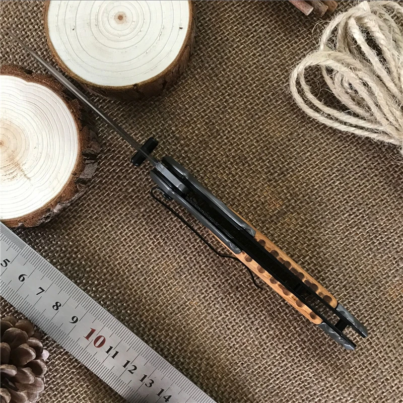 Folding Knife 440C Titanium Coating Blade Pocket Survival Knifes Hunting Tactical Camping Knives Outdoor Tools Folding Knife 440C Titanium Coating Blade Pocket Survival Knifes Hunting Tactical Camping Knives Outdoor Tools