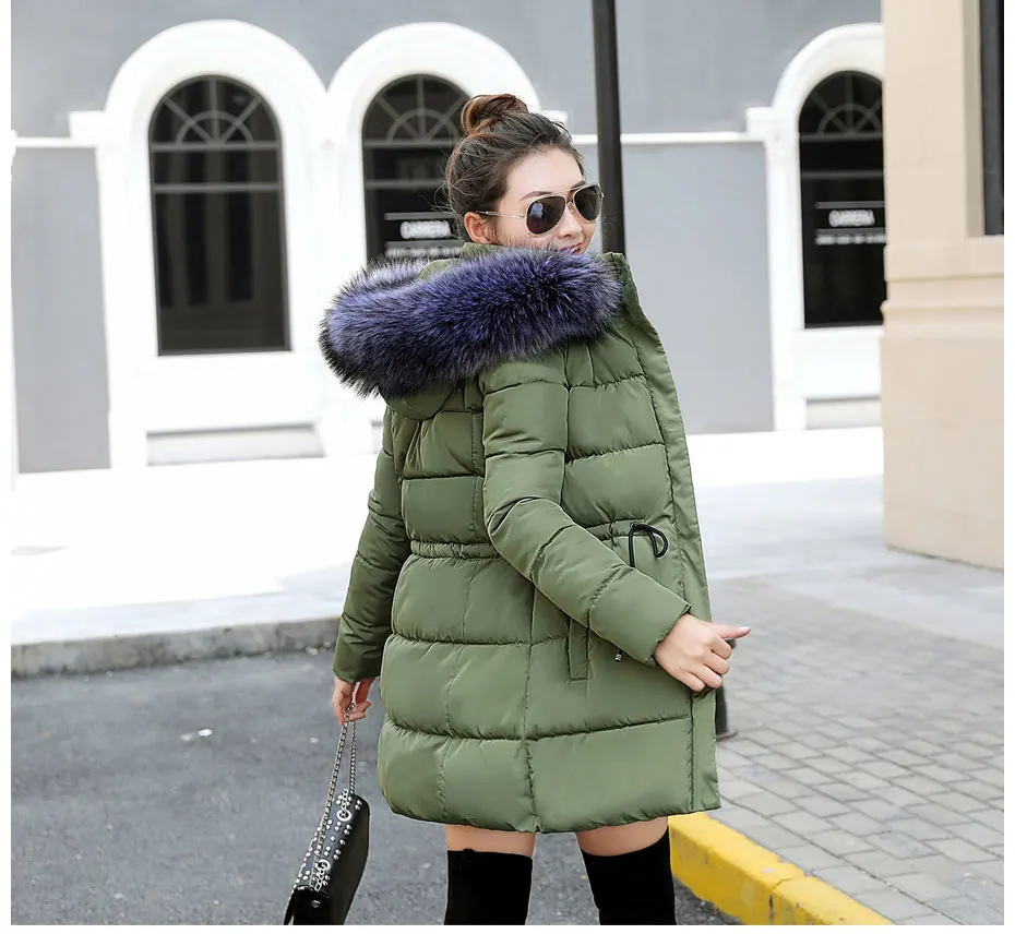Зимняя женская куртка, темперамент, Модный Плащ, парка, женский пуховик, зимнее пальто, теплая куртка, Женское пальто, chaqueta mujer