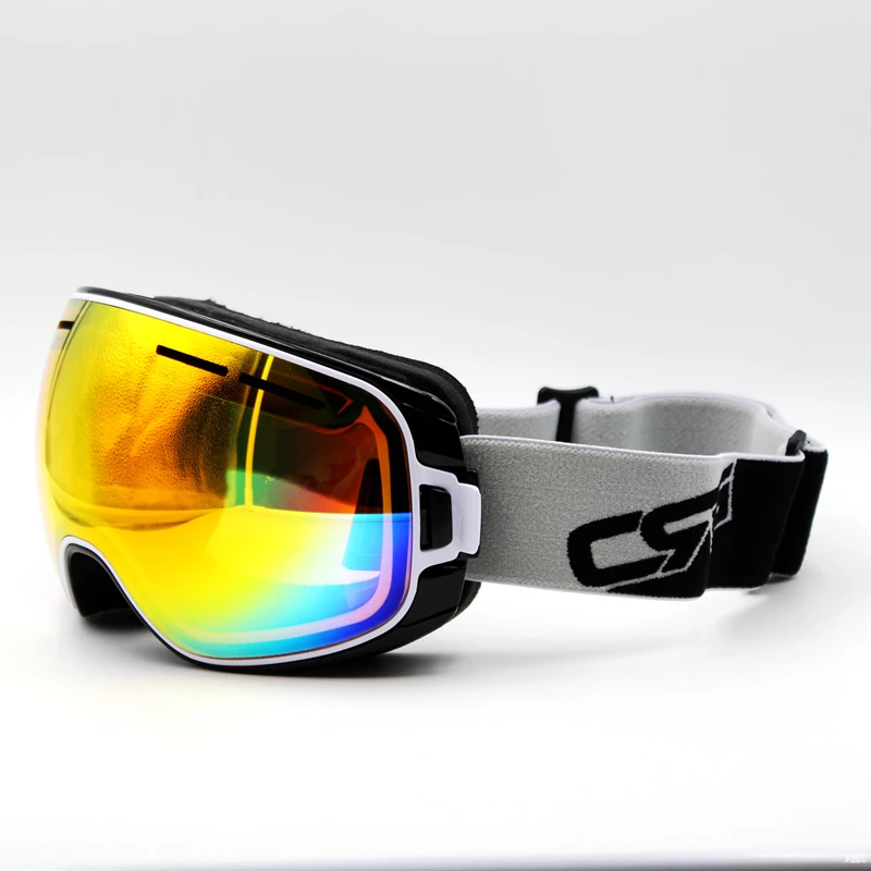 Multi Lens Black Frame Brand New Ski Goggles UV400 Anti Fog Eyewear