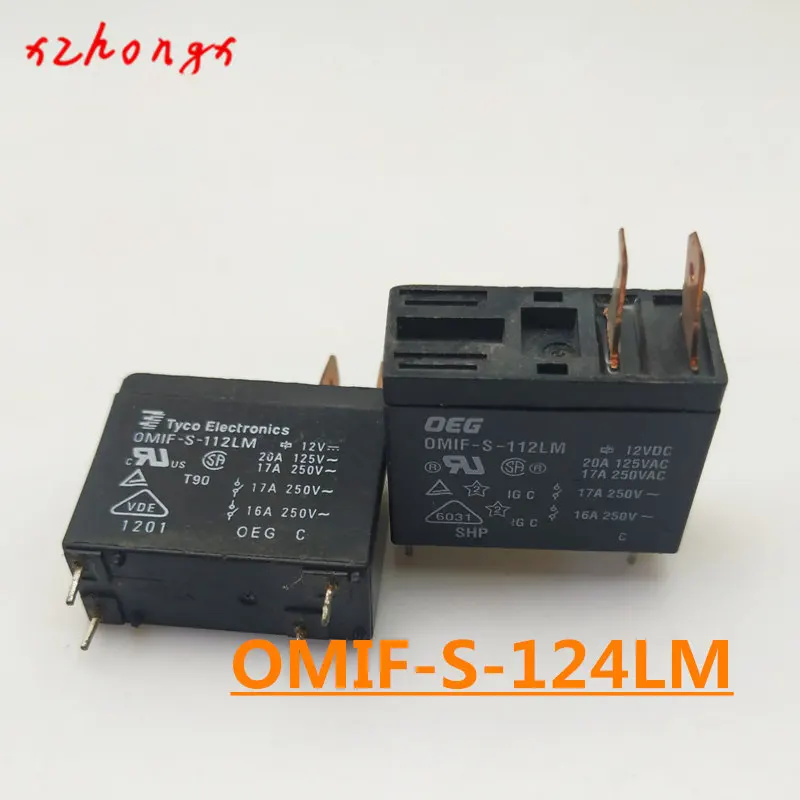 OMIF-S-112LM 12VDC OMIF-S-124LM 24VDC 4 Пина 20A Мощность реле