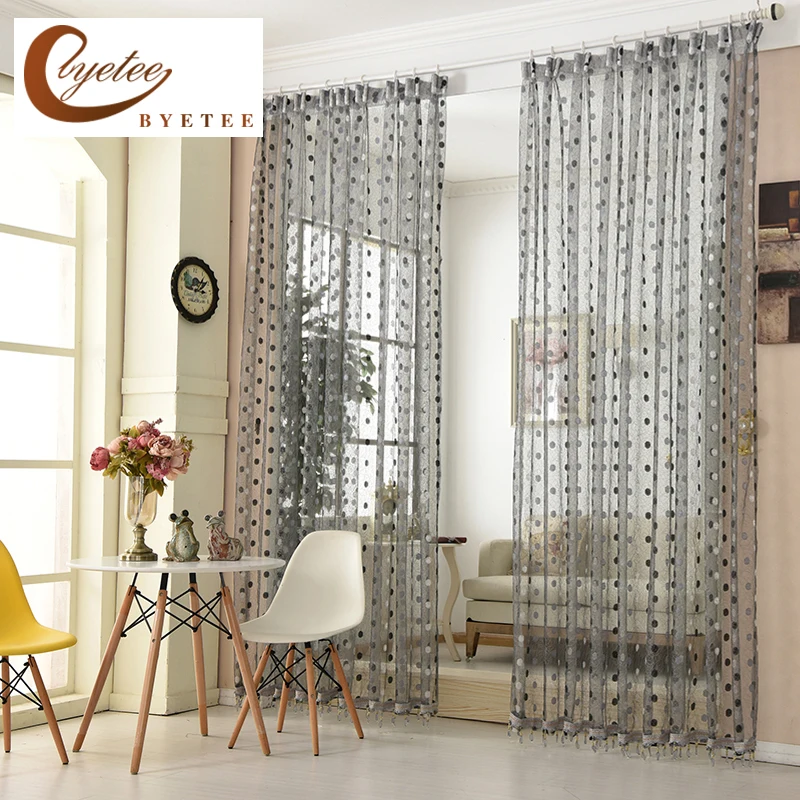 Curtain Fabrics Bedroom Window Tulle Voile Kitchen Sheer Organza Luxury Curtains Doors For Living Room Curtain Drapes