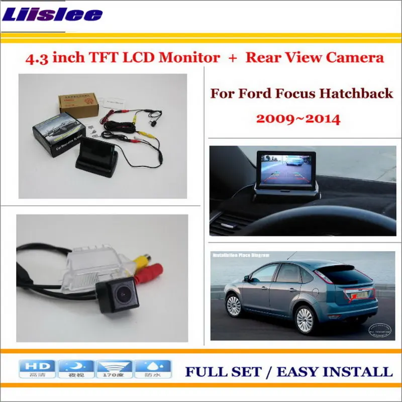 Автомобильная камера для Ford Focus Mondeo 2008-2014 заднего вида Резервное копирование 4 3