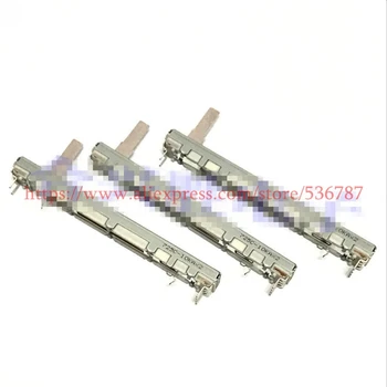 

5pcs/lot mixer Dual 20K 75mm potentiometer 20KAx2 VOLUME forJapan ALPS Slide FADER