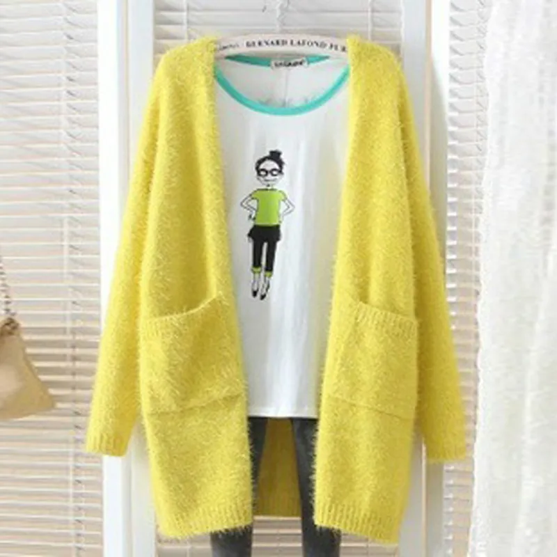 Hippocampus knitted long cardigan women high elastic casula women sweater plus size women clothing long sleeve ladies top pink Hippocampus knitted long cardigan women high elastic casula women sweater plus size women clothing long sleeve ladies top pink