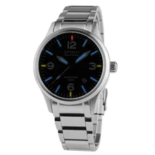 EPOCH 7009GN waterproof 100m tritium gas luminous sapphire mirror mens business automatic mechanical watch