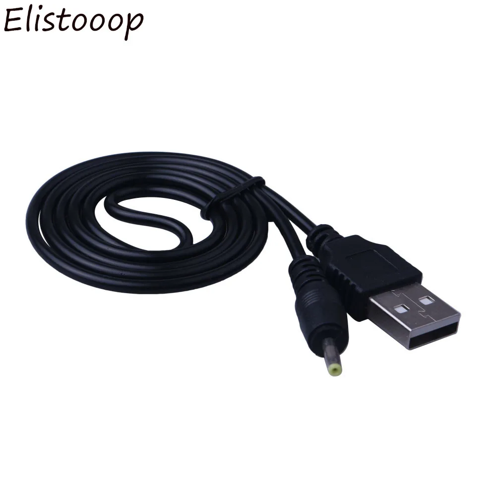 Elistooop 5V 2A AC 2.5mm to DC USB Power Supply Cable Charger Adapter Jack Plug For Tablet