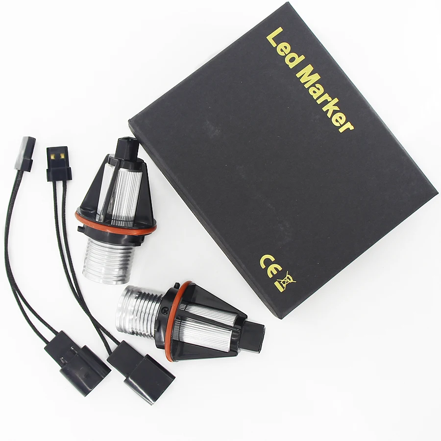 1 Set LED car-styling Angel Eyes Demon eyes light Highlighted Auto Lamp 12V Blue For BMW E39 E53 E60 E61 E63 E64 E65 E66 E83 E87