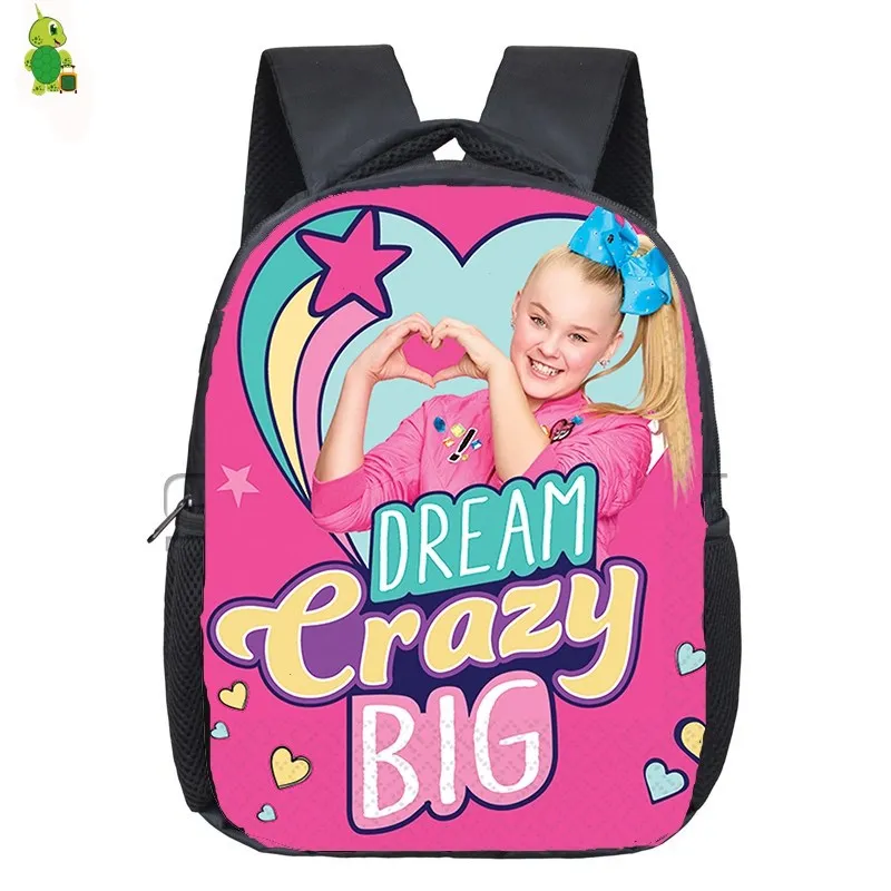 JOJO Siwa рюкзак школьные сумки для детей мальчиков и девочек малышей известный