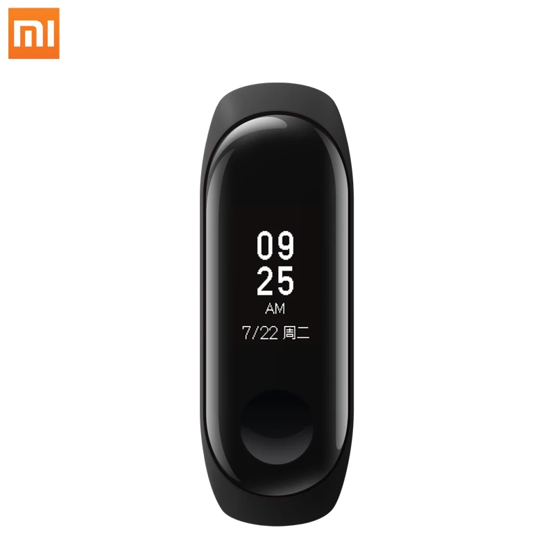 Оригинальный Xiaomi Mi Band 3 Смарт Браслет фитнес браслет большой сенсорный экран OLED