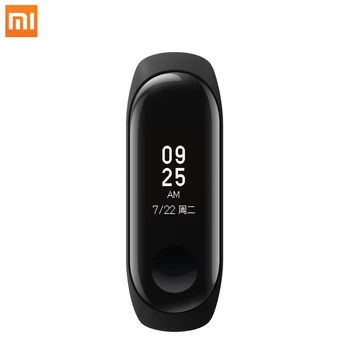 

Xiaomi Original Xiaomi Mi Band 3 Smart Wristband Fitness Bracelet MiBand Big Touch Screen OLED Message Heart Rate Time Smartband