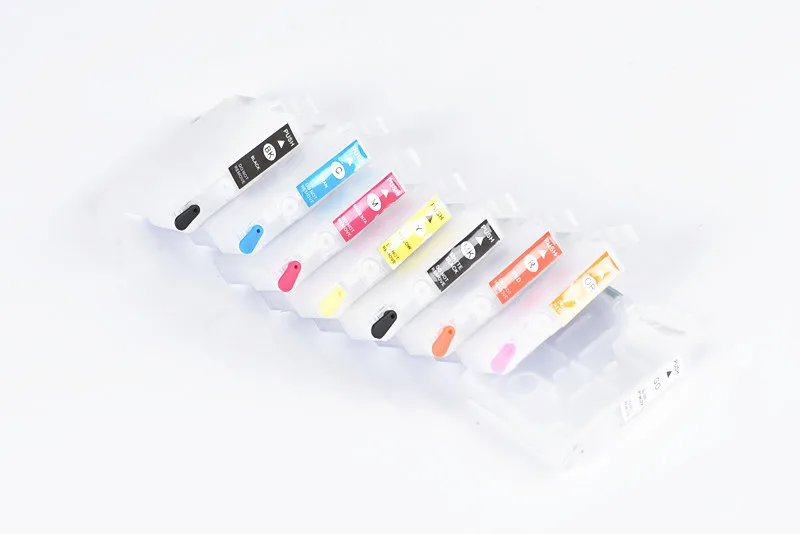 

8colors P400 Refillable ink cartridge for Epson Surecolor P400 printer empty cartridge with arc chip