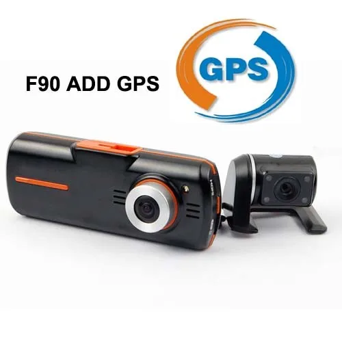 Dash Cam 2," DVR видео регистраторы камера FHD 1080 P 30FPS g-сенсор видеорегистратор видео двойной объектив Cam 170 градусов с поддержкой gps-трекера