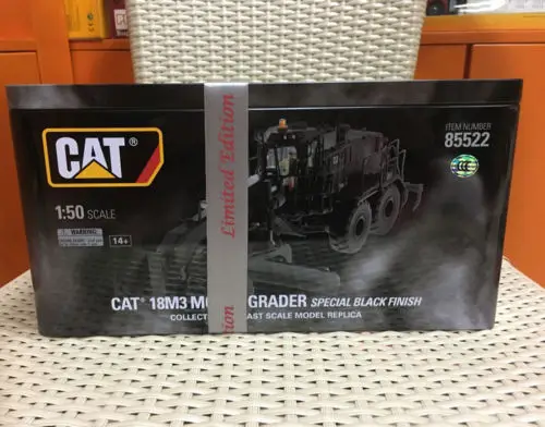 Редкая литая игрушка модель DM 1:50 Caterpillar Cat 18 м3 грейдер для двигателя Инженерная