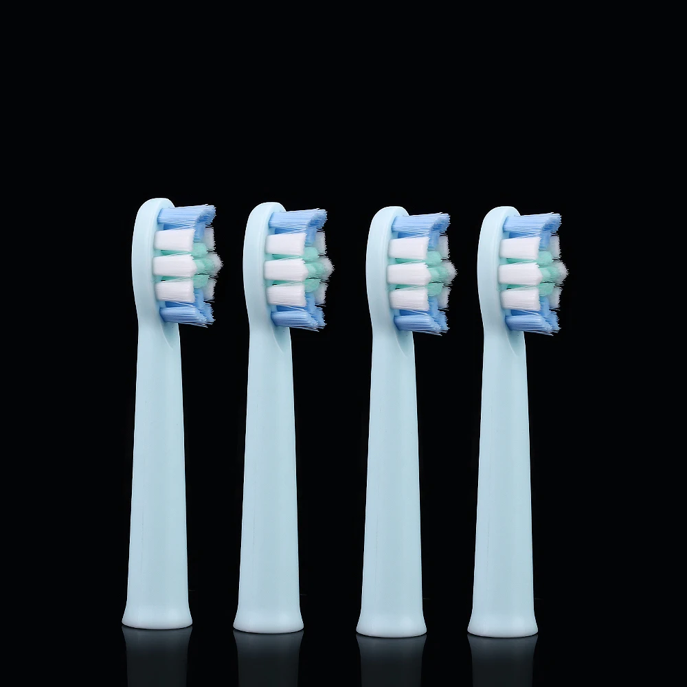 AZDENT, 3 режима, звуковая электрическая зубная щетка, зарядка, мощная зубная щетка с 4 головками, Глубокая чистка, ультра звуковая зубная щетка, водонепроницаемая