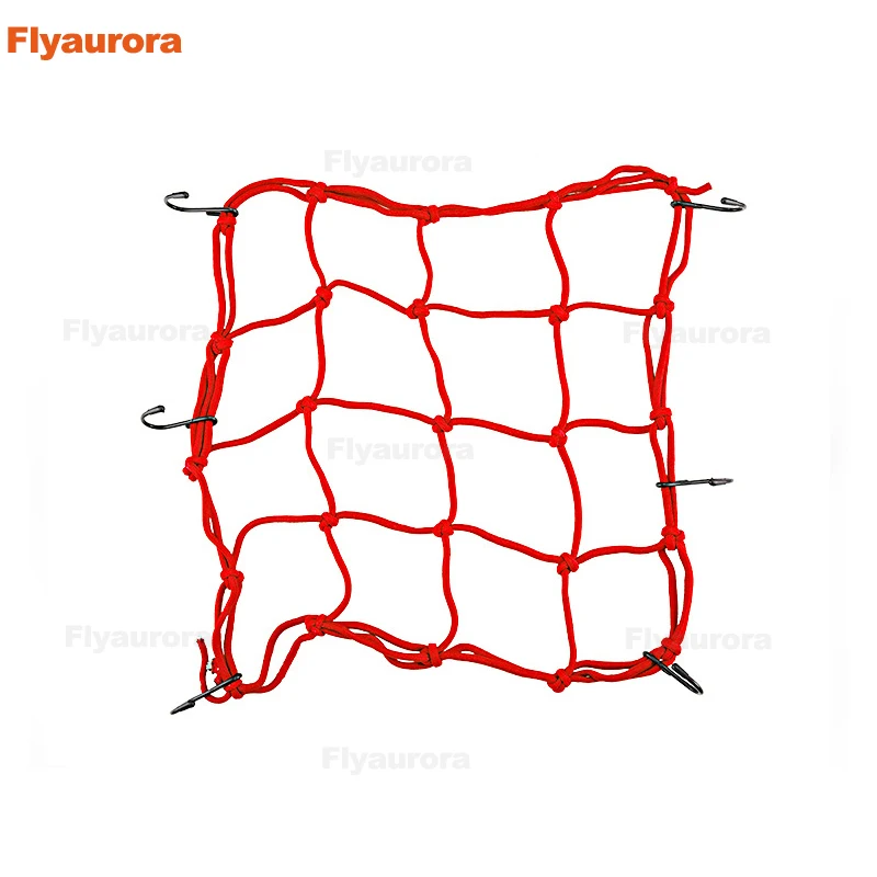 Универсальный банджи карго сетка мотоциклетный шлем сетка для хранения мотоциклетный шлем банджи багаж удерживающий хранение грузовой Органайзер сетка - Цвет: Красный