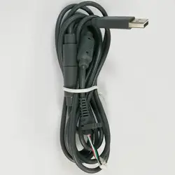 10 шт. проводной ручка контроллер интерфейс кабель 2,8 м 4Pin соединения ремонт линии для xbox 360 контроллер черный, серый цвет USB шнур