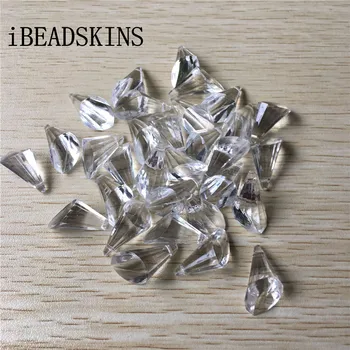 

New arrival! 22x12mm 400pcs/lot clear Acrylic Drops shape beads for jewelry necklace making
