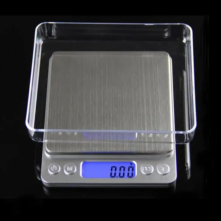 500g x 0.01g Portable Mini Electronic Digital Scales Pocket Case Postal