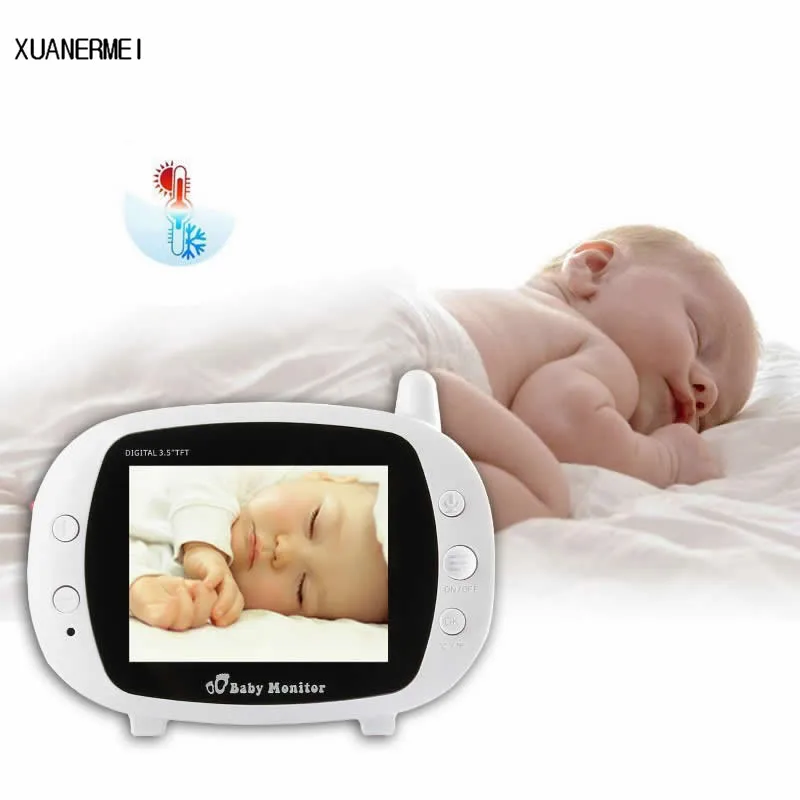 

Xuanermei 3.5" Wireless Baby Radio Babysitter Digital Video Baby Monitor WiFi Two Way Intercome Security Surveillance Baby Camer