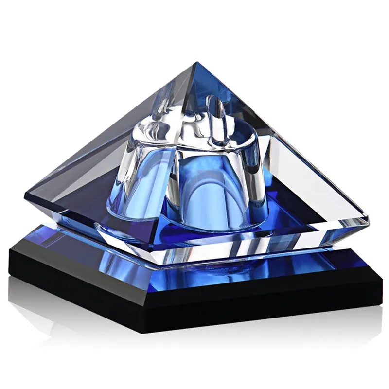 

Vintage Luxor Refillable Parfum Car Perfume Bottles Crystal Empty Bottle for Decoration 6 color