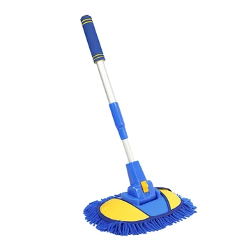 

Car Wash Brush Cleaning Mop 90 Degree Rotating Retractable Long Handle Broom Soft Hair Cleaning Brush Tool