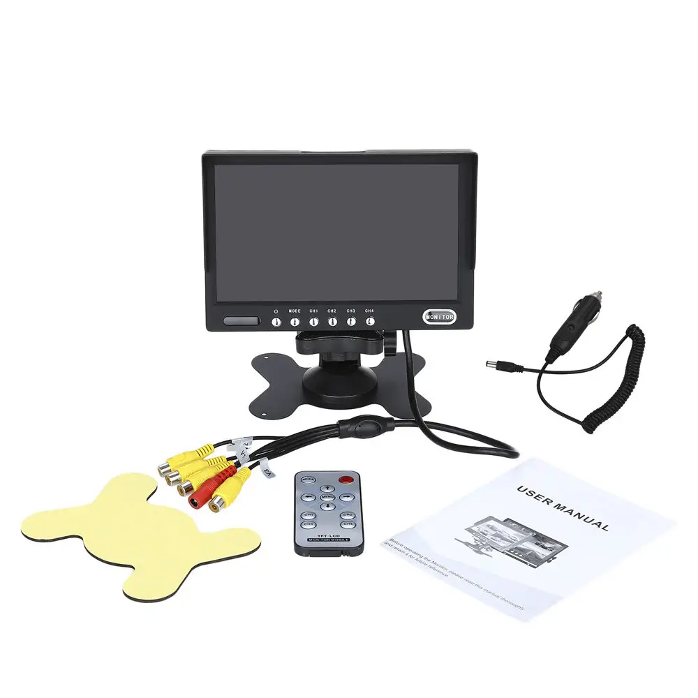 Eyoyo KJ 708 7 &quotдюймовым HD монитором под управлением операционной на тонкопленочных