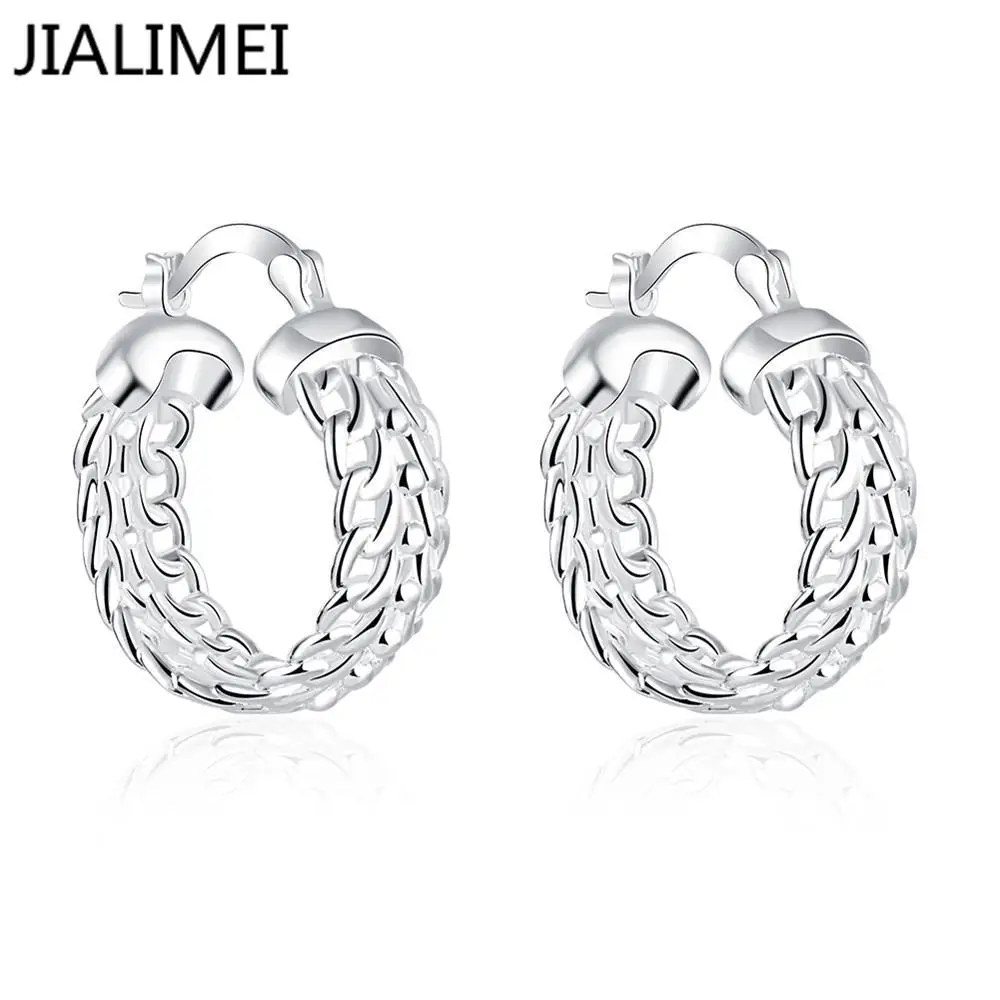 

Wholesale 925 silver for Wedding Jewelry Cubic Zirconia Inlayed Engagement Earring Bijoux Women E715