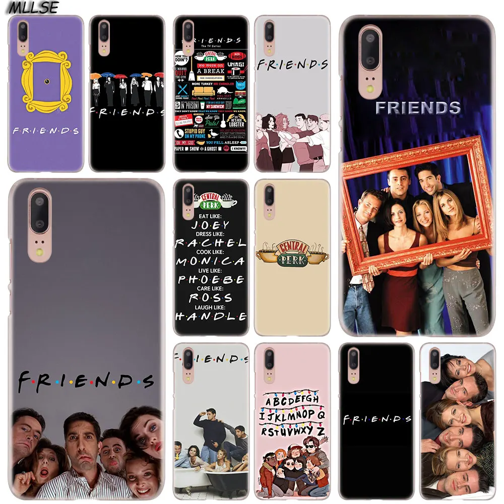 Чехол MLLSE Friends Season TV модный жесткий чехол для Huawei P30 P20 P10 P9 P8 Lite 2017 Pro Mini P Smart 2019