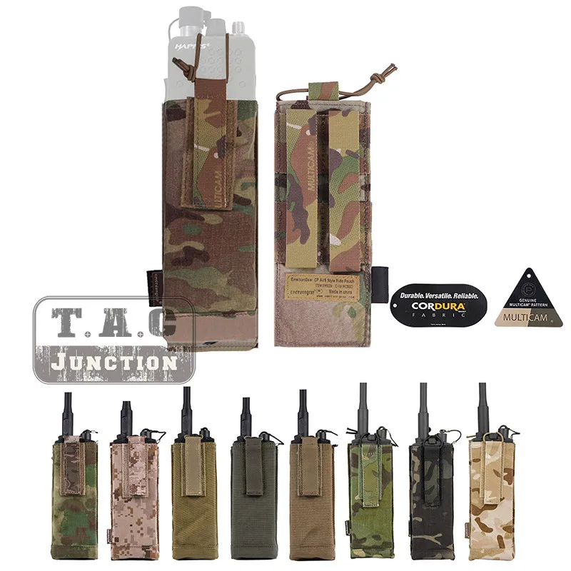 

Emerson Tactical MOLLE MBITR Radio Pouch EmersonGear Universal Walkie Bag Talkie Pocket Hunting Combat Gear For AVS JPC Vest