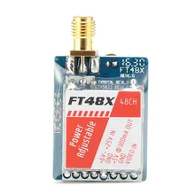 Best Deal FT48X 5.8G 48CH 0.25/25/200/600mW Adjustable Video Transmitter FPV Racer VTX For Raceband