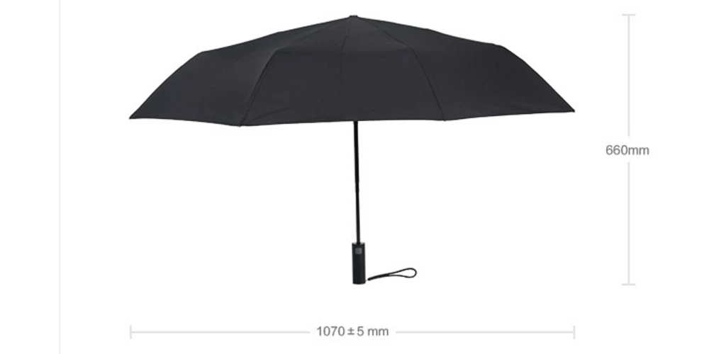 Xiaomi Mijia автоматический Um-brella для солнечных и дождливых дней алюминиевый Ветрозащитный Солнечный свет-затенение Теплоизоляционный анти-УФ