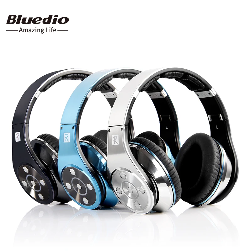 Bluedio R+ Bluetooth наушники с встроенным микрофоном стерео 8 драйврами слот под SD карту |