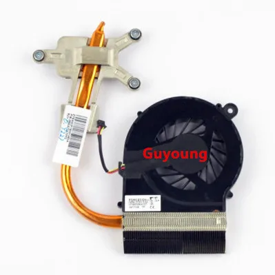 Охладитель для HP CQ42 CQ62 G42 G62 Охлаждающий радиатор с вентилятором 606609 001 607084