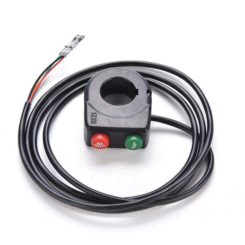 

1PC Scooter Bike Quad ATV Horn Head Light Switch Black ON-Off 12V Motorcycle HeadLight Switch For Honda For Yamaha Motorcycle
