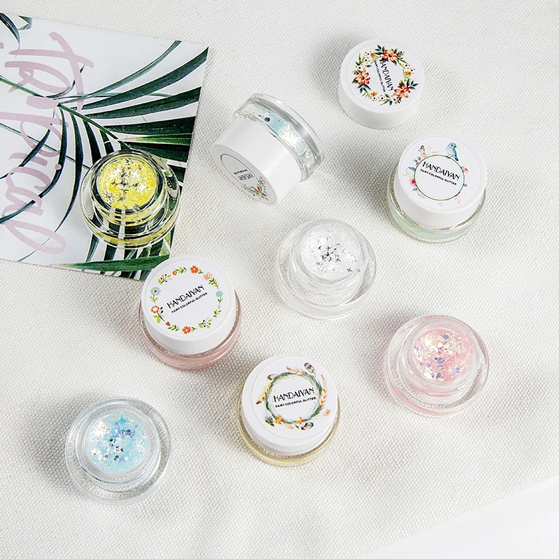 

Hot Sell Festival Party Women Makeup Cosmetic Face Body Art Eyebrow Adhesive Crystal Glitter Jewels Eye Tattoo Stickers Makeup
