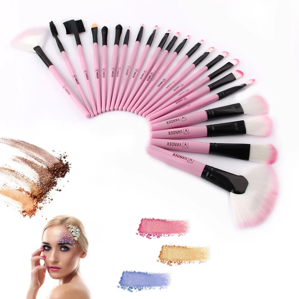 Professional 22pcs Makeup Brushes Kits For Beginners Make Up,Eye Face