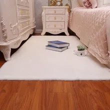 Пушистые ковры большого размера из мягкой искусственной овчины, пушистые коврики из искусственного меха для спальни, моющиеся коврики из искусственного текстиля