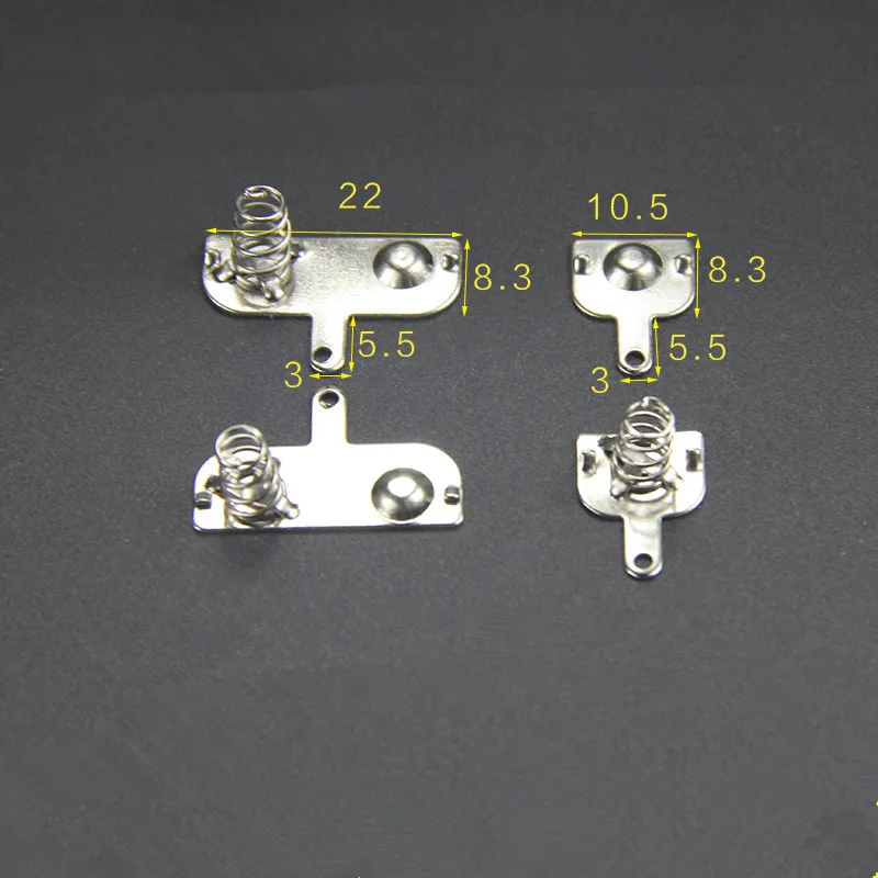 

50PCS Custom Nickel Plated AAA Battery Spring Contacts For Toy Car