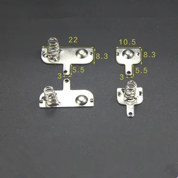 

50PCS Custom Nickel Plated AAA Battery Spring Contacts For Toy Car