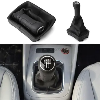 

5 Speed Car Gear Shift Knob With Gaitor For VW Polo 9N 9N2 2002 2003 2004 2005 2006 2007 2008 2009 Car Styling