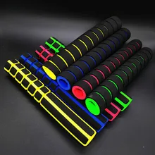 2 шт./1 пара удлиненная велосипедная гоночная велосипедная рукоятка для мотоцикла поролоновая губчатая накладка нескользящая Мягкая рукоятка для руля велосипеда 22 см