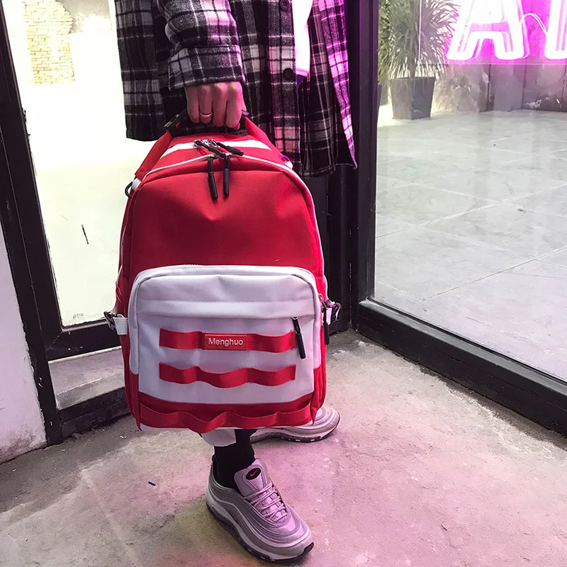 Classic Backpack for Teenage Girl Boys Mochila Feminina Women School Backpacks Men Nylon Waterproof Casual Laptop Bagpack Female (43)