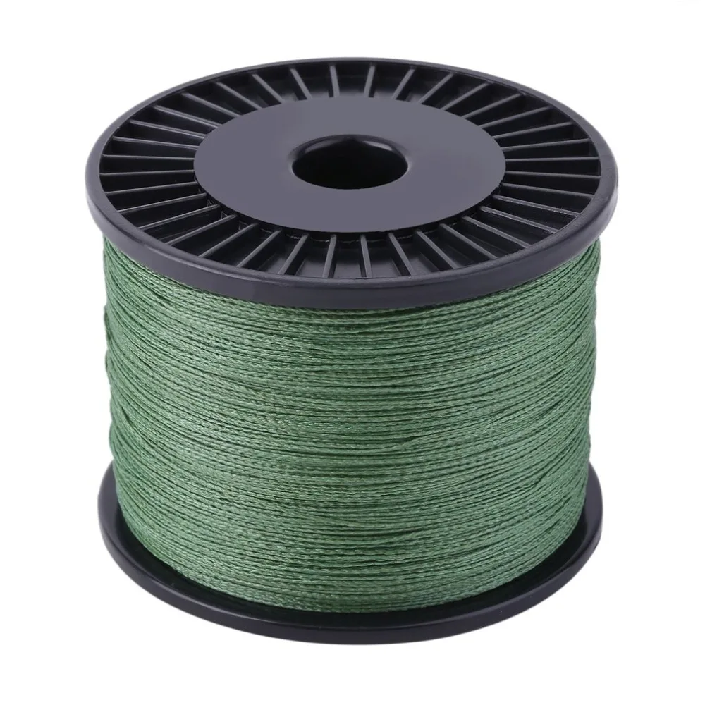 4 Stands Weaves Fish Rope High Capacity 500M 10L PE Braided Fishing