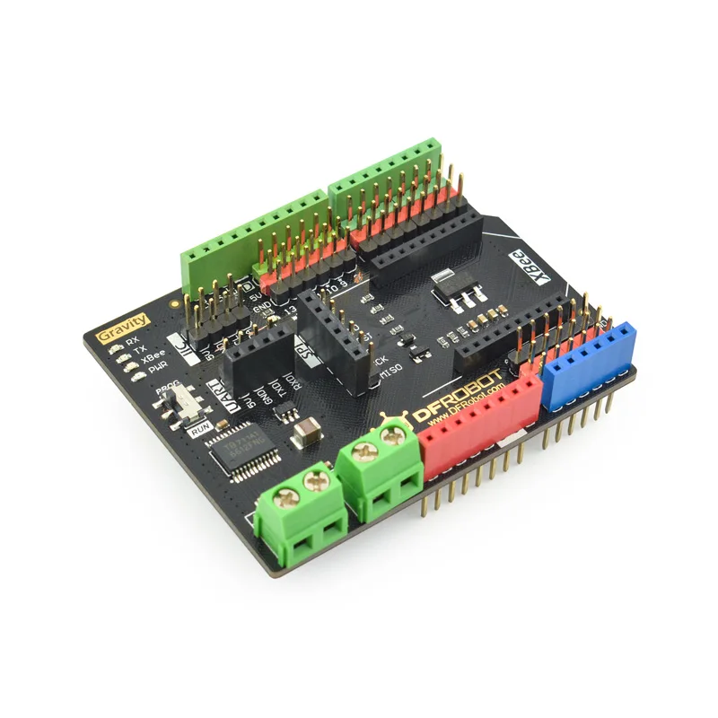 

DFRobot IO Sensor Extended Band Dual-way Motor Drive