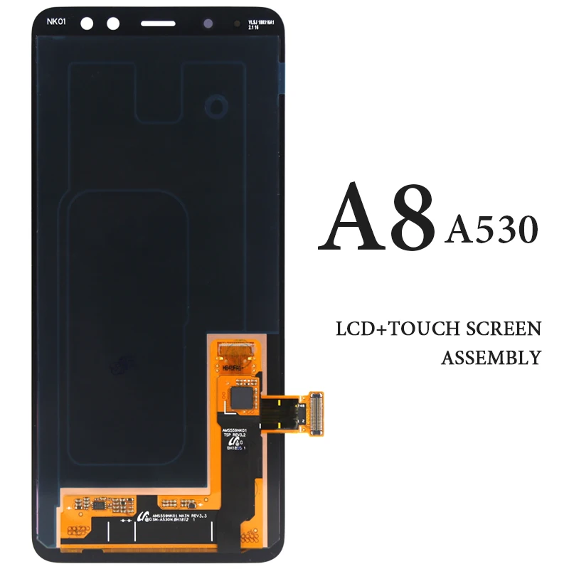 Для samsung Galaxy A8 2018 A530 A530F ЖК дисплей Дисплей планшета Ассамблеи Запчасти для A530N A530DS