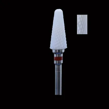 

Conical Shape- White Zirconia Ceramic Dental Lab Burs - Cross Cut