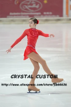 

Hot Sales Ice Figure Skating Dresses Fashion New Brand Competition Child Figure Skating Dress Crystal DR3688