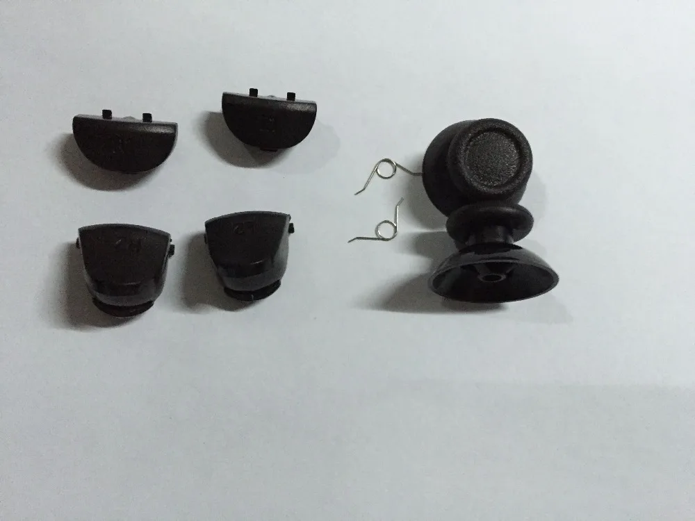 4 шт. аналоговый джойстик 3D ue Thumbsticks + 2 L1 R1 L2 R2 детали для ремонта кнопок Play Station
